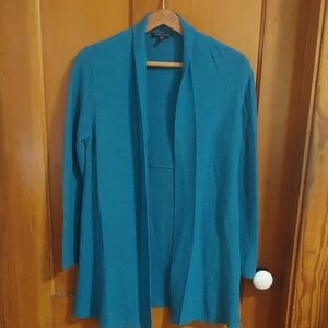 Eileen Fisher Teal Cardigan Sweater